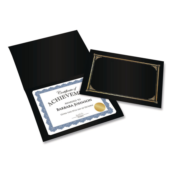 Geographics® Award Certificates, 8.5 x 11, White with Braided Blue Border, 25/Pack (GEO40725OD) Pack of 25
