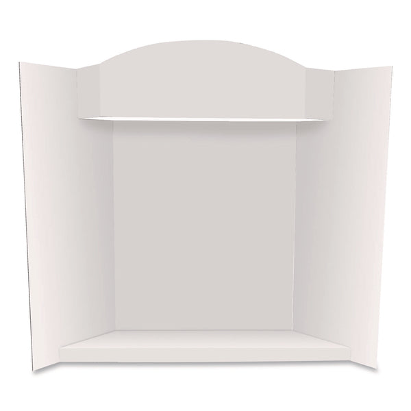 Royal Brites Stage It Display Board, 37" x 44", 1-Ply, Corrugate, White, 5/Pack (GEO27146) Each