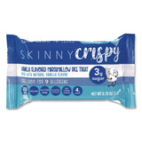Skinny Crispy Crispy Treat, Vanilla, 0.78 oz Bars, 5 Bars/Pack, 3 Packs/Carton (GRR60004176) Case of 3