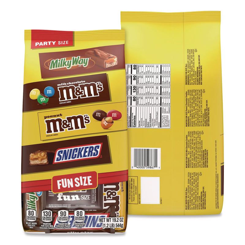 Snack Box Pros Chocolate Assortment, Assorted Fun and Snack Sizes, 3 Bags/Pack (GRR60004179) 1 Bundle
