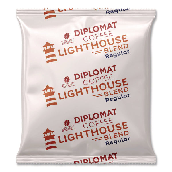 Diplomat Coffee Light House Frac Pack, 2.5 oz, 100/Carton (OGFCLCLH25100R) Case of 100