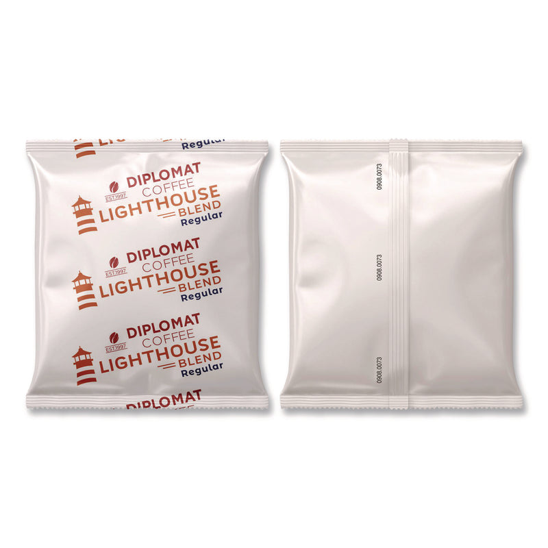Diplomat Coffee Light House Frac Pack, 2.5 oz, 100/Carton (OGFCLCLH25100R) Case of 100