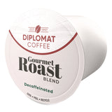 Diplomat Coffee Gourmet Decaffeinated DC-Cup, 10 g, 48/Carton (OGFCDCCUPGR4810) Case of 48
