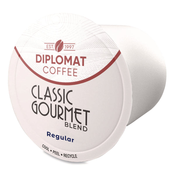 Diplomat Coffee Classic Gourmet DC-Cup, 10 g, 96/Carton (OGFCDCCUPCG9610) Case of 96