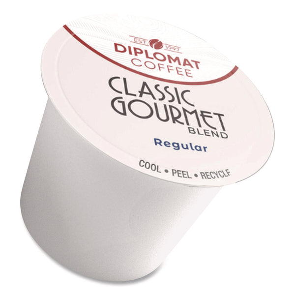 Diplomat Coffee Classic Gourmet DC-Cup, 10 g, 96/Carton (OGFCDCCUPCG9610) Case of 96