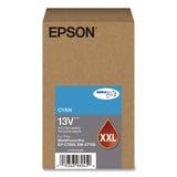 Epson® T13V220 (T13V) DURABrite Pro Extra High-Yield Ink, 8,000 Page-Yield, Cyan (EPST13V220) Each