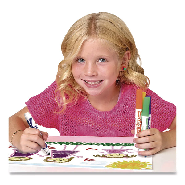 Cra-Z-Art Markers, Broadline, Washable, 64 Colors, 4Bx, Ast (CZA013424) Case of 24