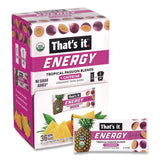 That’s it.® Organic Energy Bars, Tropical Passion Blend, 0.7 oz Bar, 36/Box (GRR22002519) Box of 36