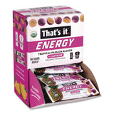 That’s it.® Organic Energy Bars, Tropical Passion Blend, 0.7 oz Bar, 36/Box (GRR22002519) Box of 36
