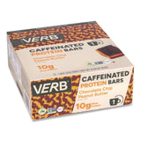 VERB Energy® Caffeinated Protein Bar, Chocolate Chip Peanut Butter, 1.8 oz Bar, 12/Box (GRR22002522) Box of 12