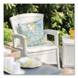 Suncast® Elements Club Chair with Storage, Supports Up to 300 lb, 17" Seat Height, 25.25" x 29.75" x 35.5", Ice Cube (SUABMCC1800CB) Each