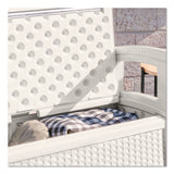 Suncast® Elements Loveseat with Storage, 47" x 29.75" x 35.5", Ice Cube (SUABMWB5000CB) Each