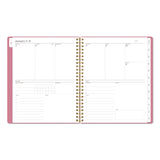 Cambridge® WorkStyle Weekly/Monthly Planner, 8.75 x 7.75, Pink Cover, 12-Month (Jan to Dec): 2026 (AAG160680527) Each