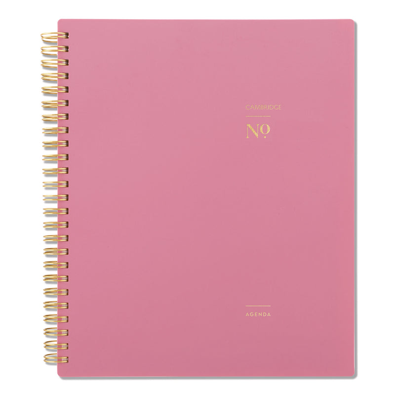 Cambridge® WorkStyle Weekly/Monthly Planner, 8.75 x 7.75, Pink Cover, 12-Month (Jan to Dec): 2026 (AAG160680527) Each