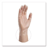 AMMEX® Professional Vinyl Exam Gloves, Powder-Free, Medium, Clear, 100/Box (AXCVPF64100) Box of 100