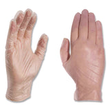 AMMEX® Professional Vinyl Exam Gloves, Powder-Free, Medium, Clear, 100/Box (AXCVPF64100) Box of 100