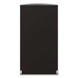 Suncast Commercial® Half Round Metal Trash Can, 9 gal, Steel, Black (SUAMTCRES901BK) Each