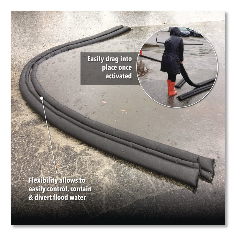 Quick Dam Flood Barriers, 6" x 10 ft x 3.5" (QKDQD6101) Each