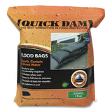 Quick Dam Flood Bags, 12" x 24" x 3.5", 6/Pack (QKDQD12246) Pack of 6