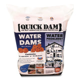 Quick Dam Water Dams, 2.5" x 10 ft x 2.5", 2/Pack (QKDWUB2102) Pack of 2