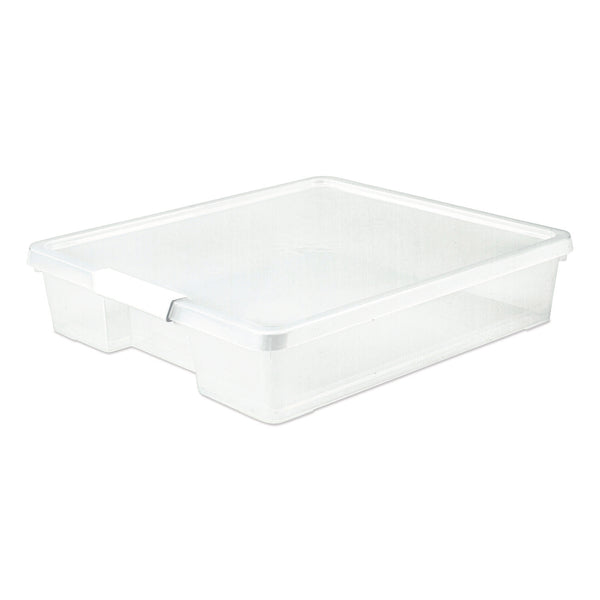 Storex Project Box, 12" x 12", Clear, 5/Pack (STX63209U05C) Each