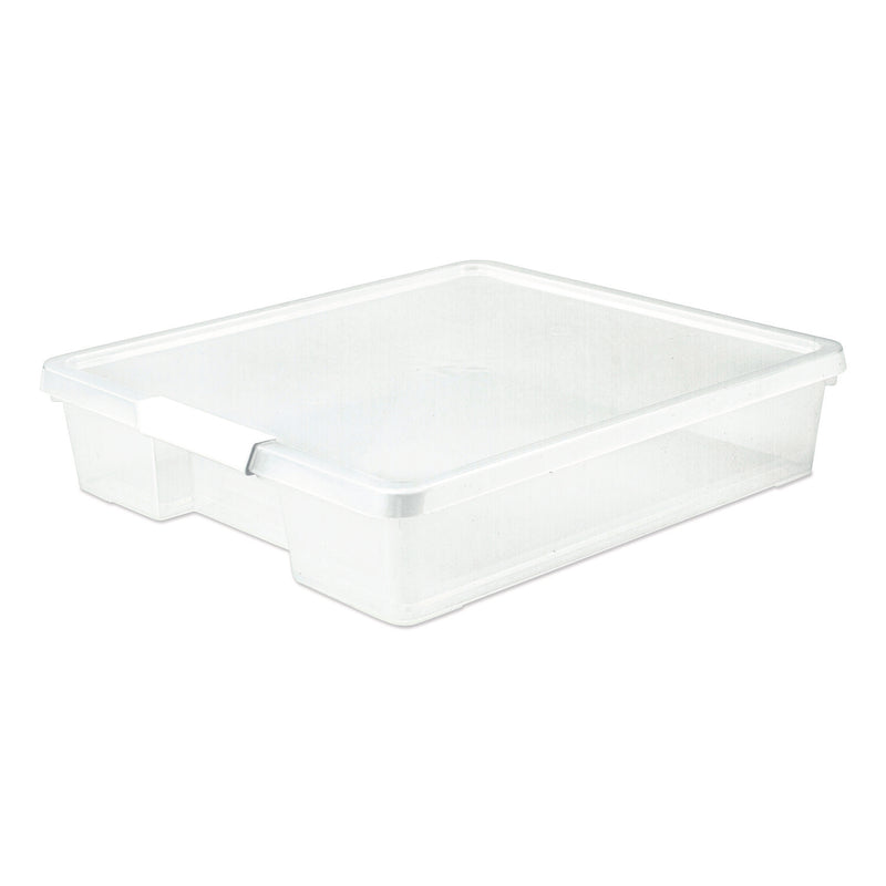 Storex Project Box, 12" x 12", Clear, 5/Pack (STX63209U05C) Each