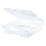 Storex Project Box, 12" x 12", Clear, 5/Pack (STX63209U05C) Each