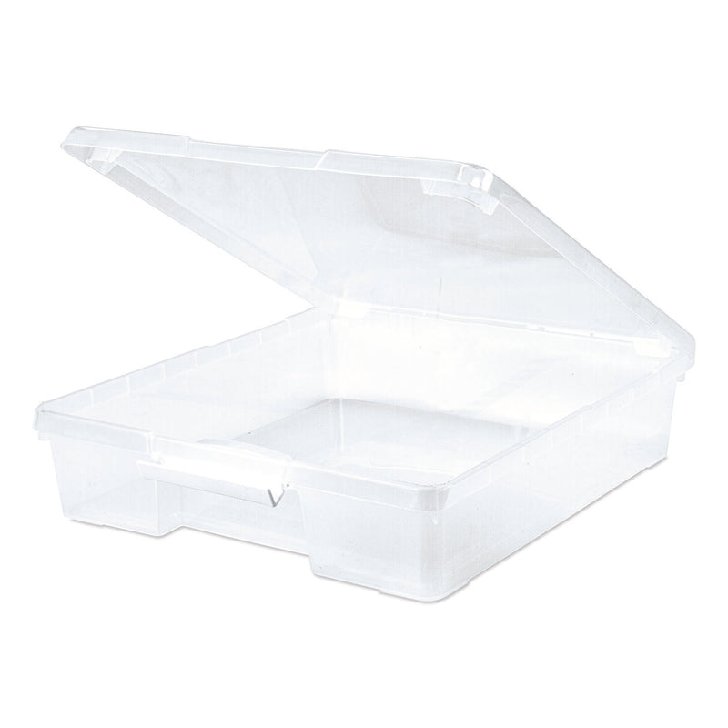 Storex Project Box, 12" x 12", Clear, 5/Pack (STX63209U05C) Each