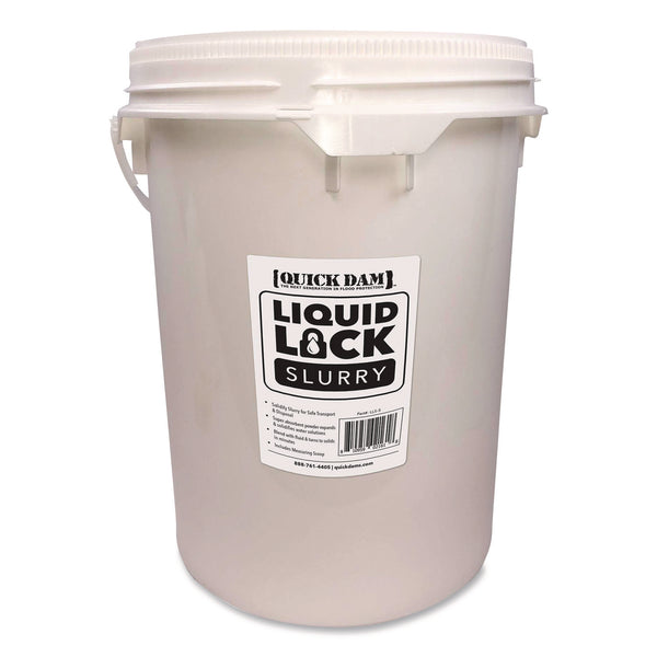 Quick Dam Liquid Lock Slurry, 2,500 gal, 5 gal Bucket (QKDLLS5) Each