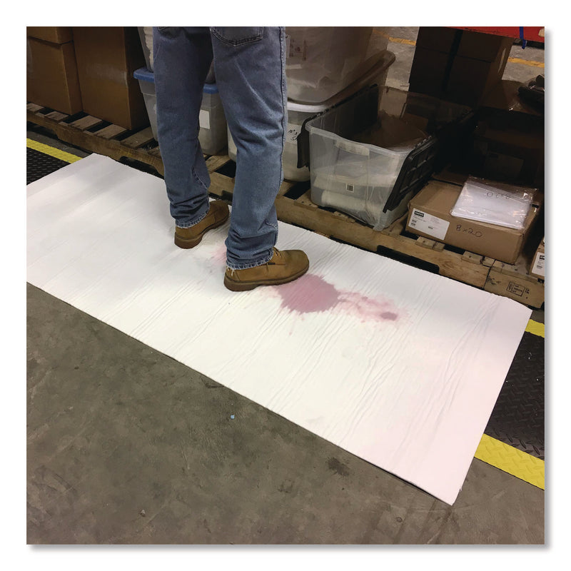 Quick Dam Mighty Mat Floor Pads, 20X Its Weight, 32" x 78" (QKDMFPHC32781) Each