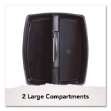 Storex Large Caddy, 13 x 11 x 6.38, Black, 6/Pack (STX00973E06C) Each