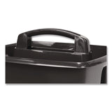Storex Small Caddy, 9.25 x 9.25 x 12, Black, 6/Pack (STX00972E06C) Each