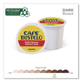 Café Bustelo Espresso Style K-Cups, 96/Carton (GMT6106CT) Case of 96