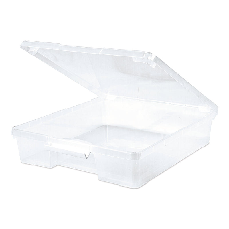 Storex Project Box, 12" x 12", Clear, 5/Pack (STX63209U05C) Each
