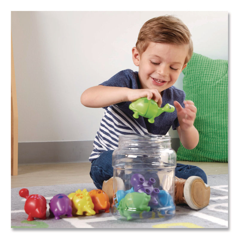 Learning Resources® Snap-n-Learn Matching Dinos, Pre-K, 18 Pieces (LRNLER6708) Each