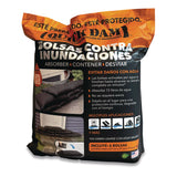 Quick Dam Flood Bags, 12" x 24" x 3.5", 6 Bags/Pack (QKDQD12246ES) Pack of 6
