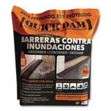 Quick Dam Flood Barriers, 6" x 10 ft x, 3.5", 1 Barrier (QKDQD6101ES) Each