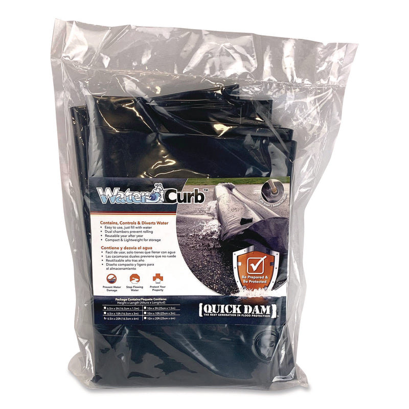 Quick Dam Water Curbs, 10" x 20 ft x 10" (QKDQDWC1020) Each