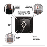 Quick Dam Flood Gates, 1" x 35" to 40" x 26" (QKDQDFG35) Each