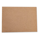 Boardwalk® Interfold Napkins, 1-Ply, 8.8 x 6.3, Kraft, 500/Pack, 12 Packs/Carton (BWK6000INTK) Case of 12