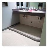 Quick Dam Water Dams, 2.5" x 4 ft x 2.5", Gray, 30/Box (QKDWUB2430G) Box of 30
