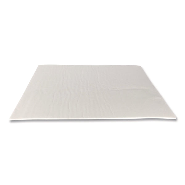 Quick Dam Mighty Mat Heavy Absorbent Pads, Stay Put Backing, 18 gal, 16" x 18", 100/Box (QKDPUCH100SP) Box of 100