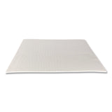 Quick Dam Mighty Mat Heavy Absorbent Pads, 9 gal, 16" x 18", 50/Box (QKDPUCH50) Each