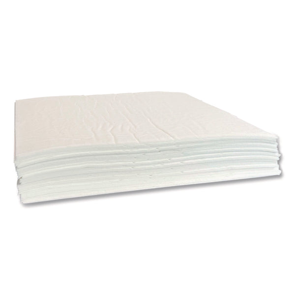 Quick Dam Mighty Mat Heavy Absorbent Pads, Stay Put Backing, 3.6 gal, 16" x 18", 20/Box (QKDPUCH20SP) Box of 20