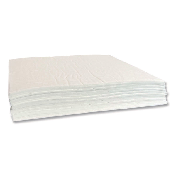 Quick Dam Mighty Mat Heavy Absorbent Pads, 3.6 gal, 16" x 18", 20/Box (QKDPUCH20) Box of 20