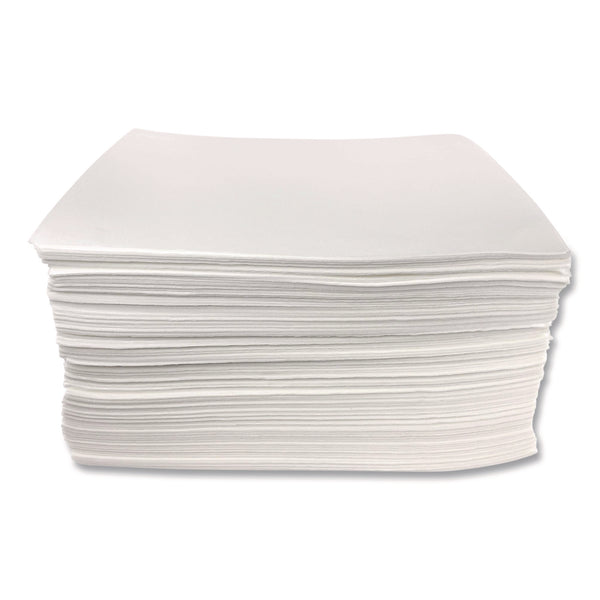 Quick Dam Mighty Mat Heavy Absorbent Pads, 12 gal, 16" x 18", 200/Pack (QKDPUCL200) Each