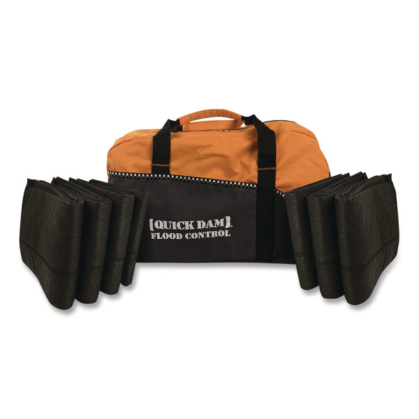 Quick Dam Flood Barrier Duffel Bag Kit, (1) Duffel, (7) 10 ft Flood Barriers (QKDQDDUFF107) Each