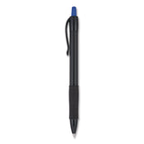 Pilot® G2 Edge Premium Gel Roller Pen, Retractable, Fine 0.7 mm, Blue Ink, Black/Blue Barrel, Dozen (PIL20833) 1 Dozen