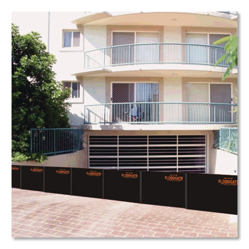 Quick Dam Flood Gate Stanchion Set, 11" x 36" x 7" (QKDQDFGSTAN) Each
