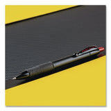 Pilot® G2 Edge Premium Gel Roller Pen, Retractable, Fine 0.7 mm, Red Ink, Black/Red Barrel, Dozen (PIL20836) 1 Dozen